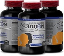 Pilules reversales de cheveux gris - supplément de biotine - Solution de cheveux anti-gris - Vitamine énergétique, supplément de biotine, produits de croissance des cheveux, biotine pour la prévention des cheveux gris, produits capillaires naturels, 1 Bot 60 Caps