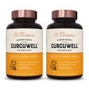 CurcuWell vivant conscient - Curcumin et Boswellia Blend.