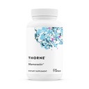 THORNE - Memoractiv - Supplément Cerveau Nootropique pour Focus, Créativité et Concentration - Ashwagandha, Ginkgo, Lutemax, Bacopa, Pterostilbene - Sans gluten, sans produits laitiers* - 60 capsules - 30 portions