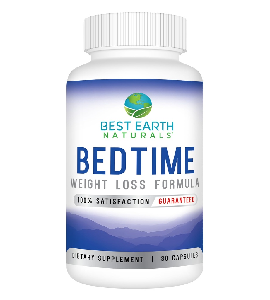 Meilleur complément de perte de poids Earth Naturals Bedtime - 30 jours d'approvisionnement