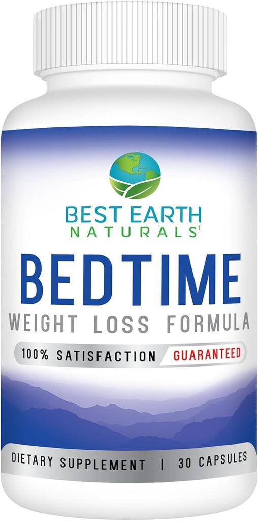 Meilleur complément de perte de poids Earth Naturals Bedtime - 30 jours d'approvisionnement