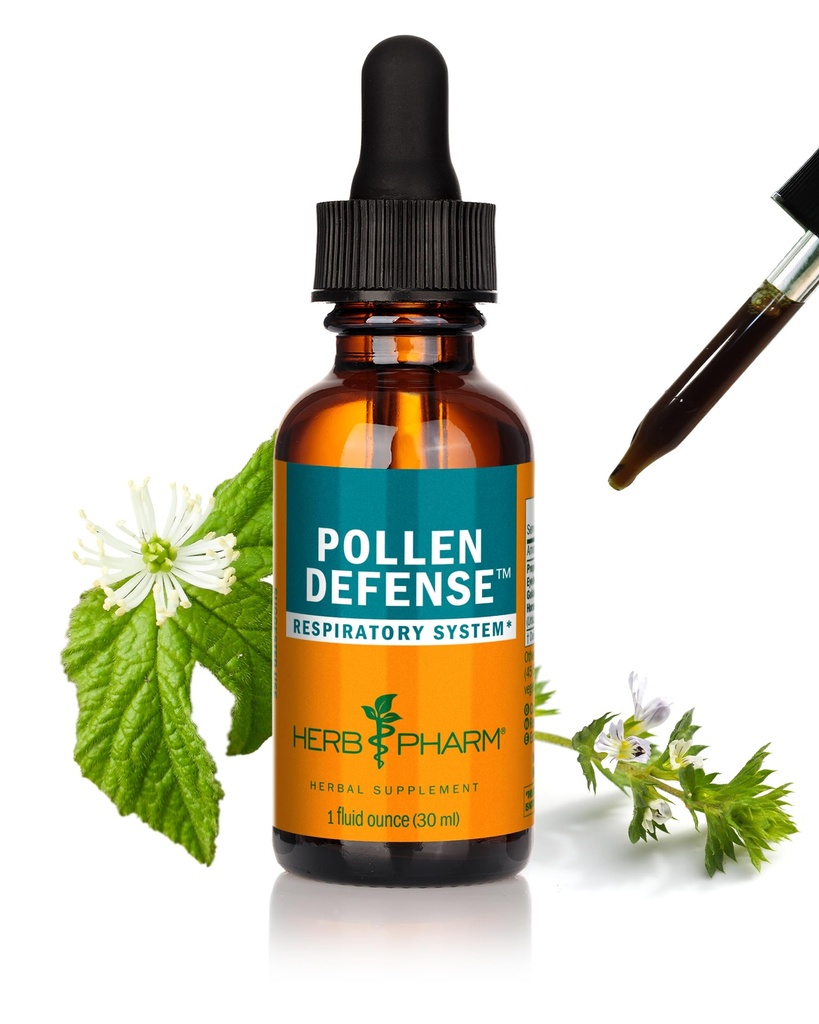 Herb Pharm Pollen Defense Formule à base de plantes liquides pour le système respiratoire - 1 once (FEYE01)