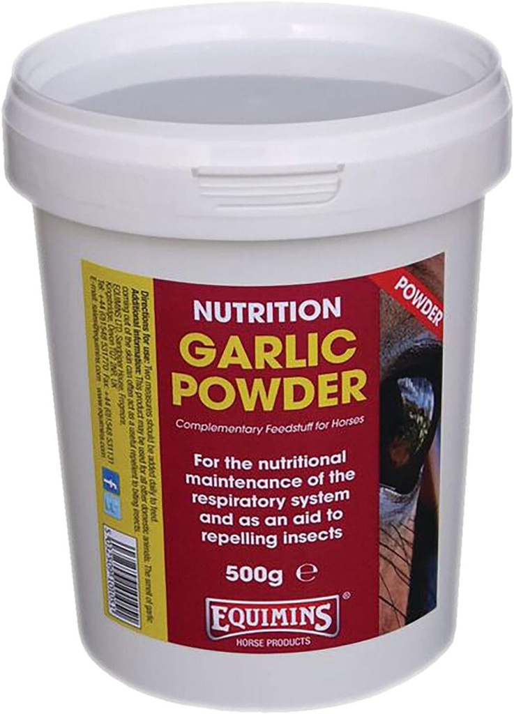 Sac de recharge en poudre d'ail, équimins, nutrition des chevaux et suppléments, 3kg