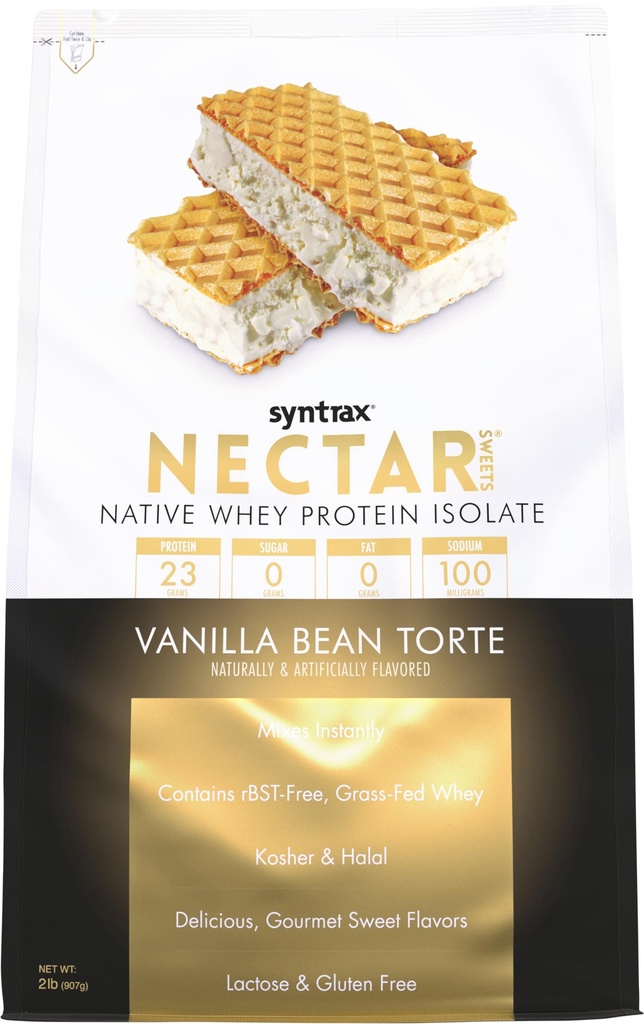 Nectar Sweets, Vanilla Bean Torte, 2 livres