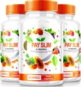 NutraRize (3 Pack) Payez des capsules minces, Supplément tout-naturel PaySlim pour une perte de poids saine, Formule Premium pour atteindre les objectifs du corps et de la condition physique, Avis officiels (180 capsules)
