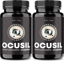 ize labs Ocusil Capsules, Ocusil Support Eye Supplement, Ocusil Lubrifiant pour améliorer la concentration et le focus, Ocusil Pills All-Natural pour les yeux sains (120 capsules) (Pack de 2)