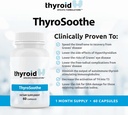 ThyroSoothe - Dr. Formulé supplément de soutien à la thyroïde – Formule naturelle pour l'hyperthyroïdie et les tombes – Comprend le sélénium, la vitamine C, le baume de citron pour la santé globale de la thyroïde – 30 jours d'approvisionnement