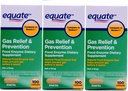 Soulagement et prévention du gonflement du gaz de l'équate, supplément alimentaire enzymatique, 300 Nombre