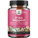 Supplément de soutien du SPM pour les femmes – Équilibre hormonal pour les femmes et désagrément menstruel avec DIM, Chasteberry, Black Cohosh & Ashwagandha - pour les crampes d'époque facile, chemisier de ménopause, swing d'humeur – 120 Ct