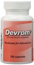 DEVROM® 200 mg Capsules (déodorant interne)- 100 gélules