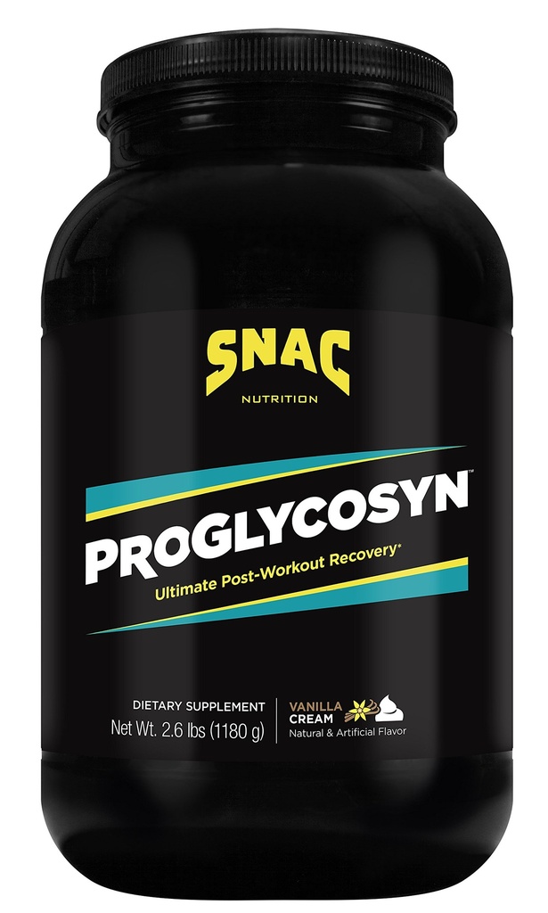 SNAC System Proglycosyn Vanilla Cream 2,6 lb (1180 g) par SNAC System