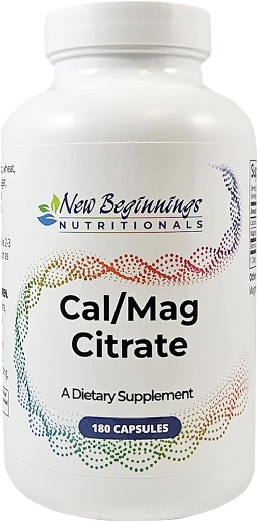 Citrate de calcium et de magnésium 180 capsules