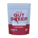Gut Sweep - Supplément de digestion quotidienne - Fibre de musc de Psyllium - Supporte le contrôle de l'appétit - Sans gluten et à base de plantes - Keto & Paleo Friendly - 40 portions - Berry mélangé