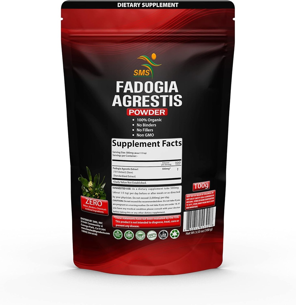 Fadogia Agresti Extract Powder (Maximum Strength)