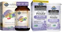 Jardin de la vie des femmes Multivitamines prénatales avec vitamine D3, B6, B12, C & Fer et - Dr. Probiotiques préparés une fois par jour prénatal