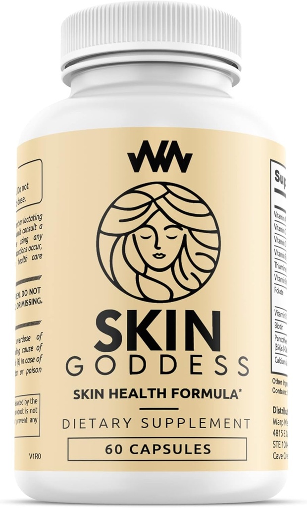 Supplément de santé pour la peau des femmes Soutient le teint féminin radiant et juvénile