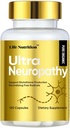 120 Capsules-Neuropathie Support Nerve Sauveur Supplément avec 600 mg d'acide lipoïque alpha pur, Fortify Nerves dans les doigts, les mains, les orteils et les pieds - Meilleur support de soulagement périphérique