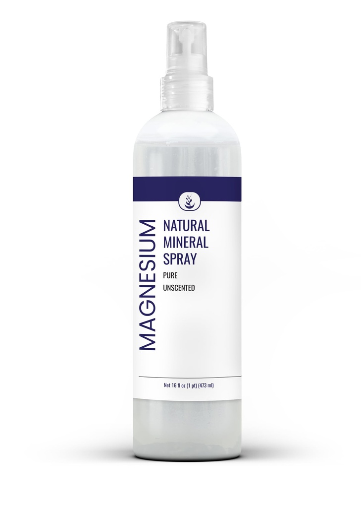 Pure Original Ingrédients Spray à l'huile de magnésium (16 fl oz) Pure & Sans parfum