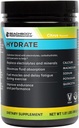 Supplément d'hydratation BODi Performance Hydrate, Poudre d'électrolyte enrichie en Quercetine, 4 électrolytes clés: Potassium, Magnésium, Sodium, Calcium - Supporte l'endurance et la balance des fluides, Citrus, 40 SRV