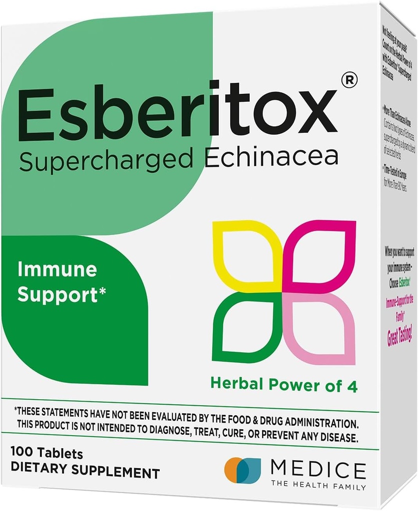 Echinacée surchargée – 100 comprimés – Supplément à base de plantes immunosupport avec racine indigo sauvage et fleur de cône violet – testé cliniquement – Fabriqué en Allemagne