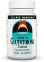 Source Naturelle Complexe réduit de glutathion 50 mg Aromatisé orange - 100 Lozenges