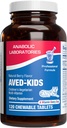 Multivitamine à croquer pour enfants de 25 en 1 - Multivitamine à base clinique pour enfants avec des vitamines de magnésium de fer A Complexe B C D E Antioxydant Extraits de fruits riches et plus - Fabriqué aux États-Unis - 2 mois d'approvisionnement