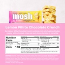 MOSH Variety Pack Keto Protein Bars, High Fiber, Low Carb, Gluten Free, High Protein, Brain Healthy Snack with Ashwagandha, Lion's Mane, 6 Count