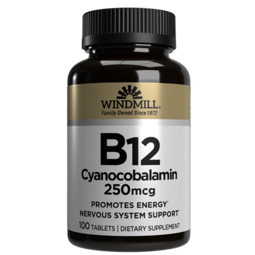 Vitamin B-12 TABS 250 MCG WMILL Size: 100
