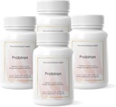 ProbIron Santé Naturelle Nourri - Supplément de Probiotique + Fer pour femmes boosté avec vitamine C et cuivre - Formule Vegan pour l'énergie et le bien-être digestif - 120 Capsules