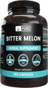 Ingrédients originaux purs Melon amer (365 Capsules) Pas de Magnésium ou de Rice Fillers, Toujours Pure, Verified Lab