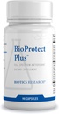 Recherche en biotique BioProtect Plus protège le corps contre les dommages oxydatifs, soutient la santé globale, la santé immunitaire, la santé cardiovasculaire. Glutathion, CoQ10, Taurine, SOD, Catalase 90 Capsules