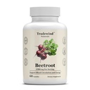 Beetroot 1300mg - Vegan - Non-OGM - Beetroot pur - Soutien de la circulation sanguine et de l'énergie - 60 capsules végétales - Fabriqué aux États-Unis