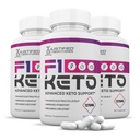 (3 Pack) F1 Keto Pills 1275MG nouvelle et améliorée formule contient vinaigre de cidre de pomme extra huile d'olive vierge poudre de thé vert feuille 180 Capsules
