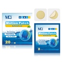 MQ 20ct Motion Maladie Patches, Couleur claire, Maladie de la mer Patches non somnolentes et imperméables, Cruise Ship Travel Essentials, Fast Acting & Long Lasting 72H