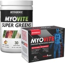 Myogenix Myovite Super Greens Powder & Myovite Multivitamin Bundle – Nutrition quotidienne complète avec des verts organiques et des vitamines essentielles – Soutien énergie, digestion, récupération et bien-être global