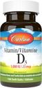 Carlson Vitamine D3 1000 UI, 100 softgels