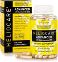 He-lioc-a-re Adv-ANC-ed Niacine B3 Supplément: Fernblock PLE Extract 240mg par service - soutient la santé des cellules de la peau W/antioxydant riche vitamine B3 Niacine 500 mg - 120 capsules véganes