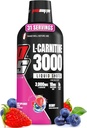 PROSUPPS L-Carnitine Liquide 3000, Tirs liquides sans stimulant pour les hommes et les femmes - boisson d'entraînement propre pour l'énergie, la performance et la récupération musculaire - Pas de sucre, pas de glucides - 31 portions, Berry