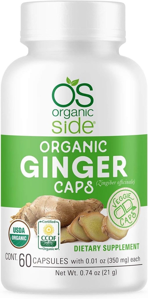 Digestive Health Support (en anglais seulement) USDA Certified Organic, Non-OGM, Vegan. 60 Capsules faciles à avaler pour le bien-être naturel