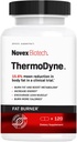 Novex Biotech ThermoDyne - Thermogénique Fat Burner – Suppresseur de l'appétit – Boost du métabolisme – Calories de combustion – Booster d'énergie – Pills de combustion des graisses – Promouvoir le tonus musculaire maigre - 30 jours d'approvisionnement