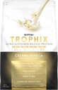 Syntrax Nutrition Trophix, Ultra Sustained-Release Protein Powder Blend, Creamy Vanilla 5 lbs, Real Vanilla Ben Specks