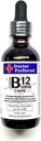 Vitamin B12 Complex Liquid Sublingual Drops Fast Absorption B2, B3, B5, B6 and B12. 2 fl oz - 60 Day Supply