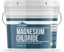 Éléments terriens Chlorure de magnésium (1 Gallon), supplément alimentaire, grande source de magnésium élémentaire