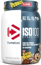 Dymatize x Cocao Pebbles ISO100 Whey Protéine poudre isolate, 25g de protéines, 20 portions, 5,5g BCAAs, 120 Cal., sans gluten, 1g de gras, 1g de sucre, 2g de glucides