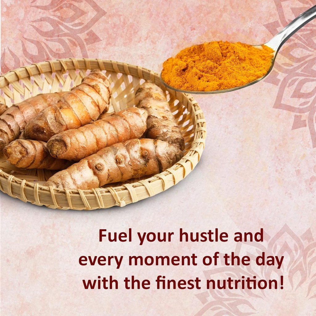 Reddy Naturals Curcumine curcuma avec K2 D3 et poivre noir - Supplément naturel pour la santé des articulations, des os et des immunes - Poudre soluble dans l'eau avec miel - 4,2 oz (120g)