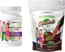 BariatricPal 30 jours Bariatric Vitamine Bundle (Multivamine ONE 1 par jour! Mâcher avec 45mg de fer - Mélange de baies et de citrate de calcium Mâches douces 500mg avec probiotiques - menthe de chocolat)