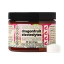 Santa Cruz Paleo Poudre d'électrolyte, Saveur de fruits dragons, boisson sans sucre Mélange avec sel rose himalayen, sel de mer, glycine de magnésium, chlorure de potassium, sucré avec Stevia, 30 portions
