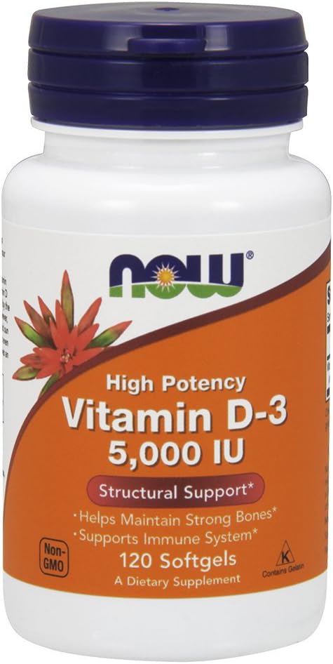 Alimentations Vitamine D3 5000 Iu (360 (120X3))