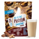 Poudre de protéines de flavCity Grass Fed Whey Chocolate - Beurre d'arachide au chocolat - 25g Protéines et 10g Collagène - Fabriqué avec du cacao biologique et du lait de coco - Sans gluten et sans sucre ajouté (20 portions)