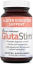 Suppléments maîtres GlutaStim - 30 Capsules végétales - Gluten Digestion Support - Fournit un soutien digestif + gaz et dégel - Vegan, sans gluten - 30 portions